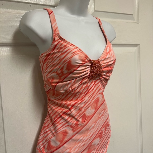 COCO CONTOURS Marbled Shaper One Piece Swimsuit - Picture 5 of 8